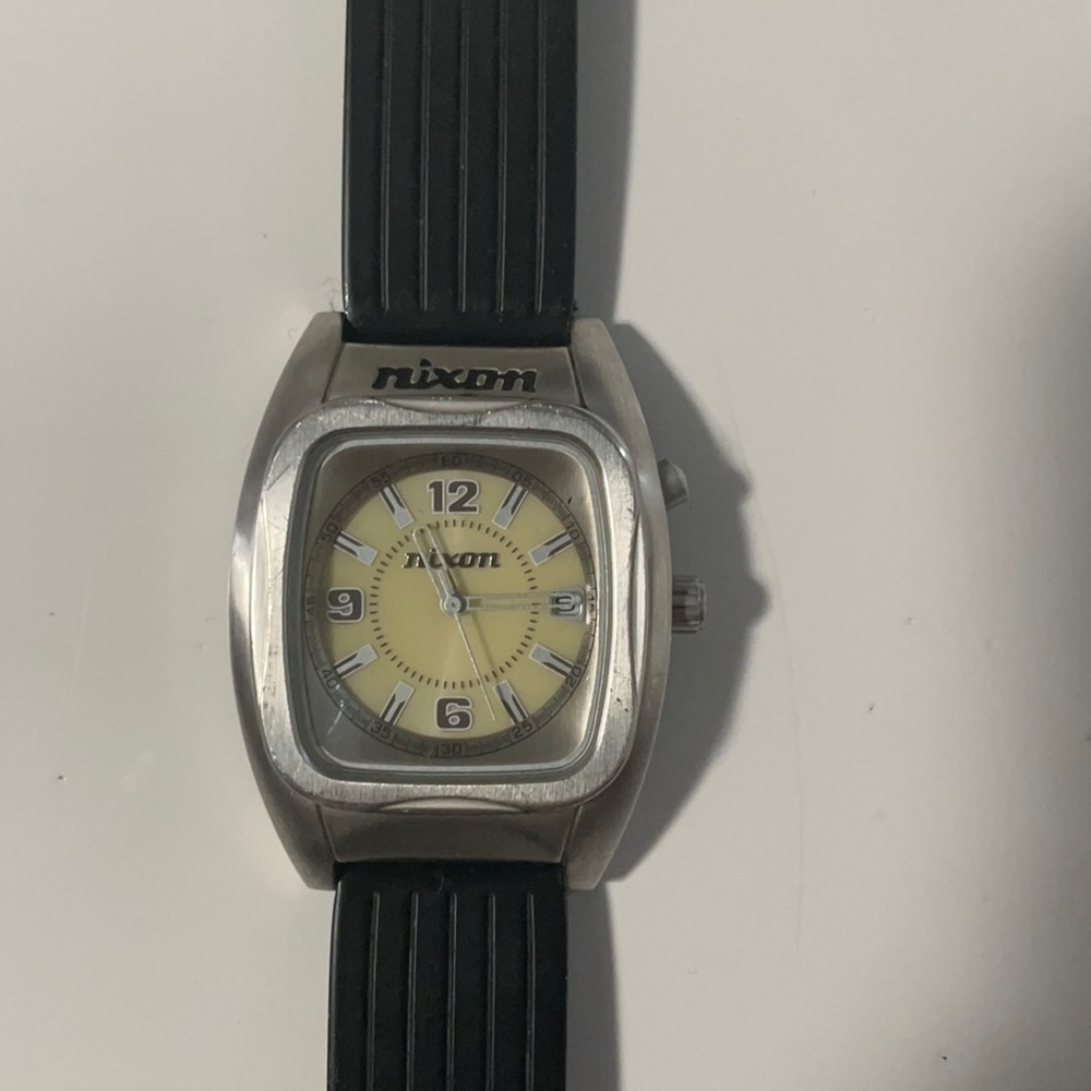 Nixon rubber band watch